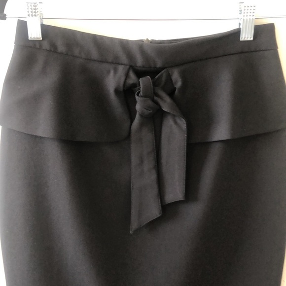 Zara peplum black skirt - Picture 2 of 11